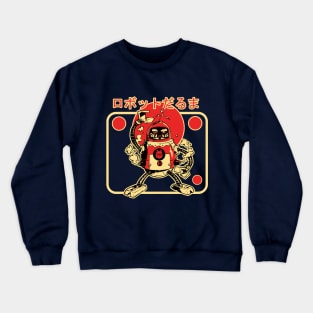 Robot Daruma Crewneck Sweatshirt